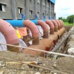 Pump House Delivery line and Manifold Erection